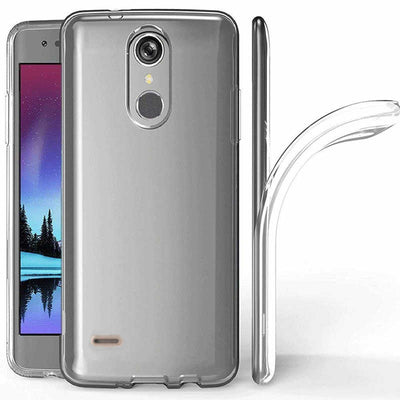 LG K8 2017 Kılıf Zore Süper Silikon Kapak Renksiz