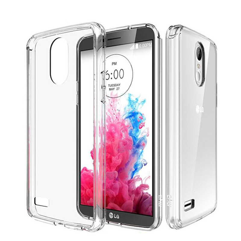 LG K9 Kılıf Zore Süper Silikon Kapak Renksiz