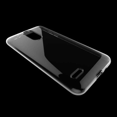 LG K9 Kılıf Zore Süper Silikon Kapak Renksiz