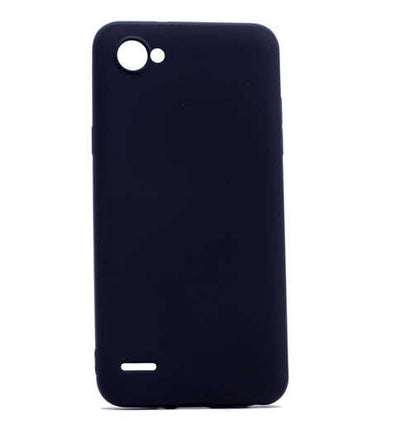 LG Q6 Kılıf Zore Premier Silikon Kapak Siyah