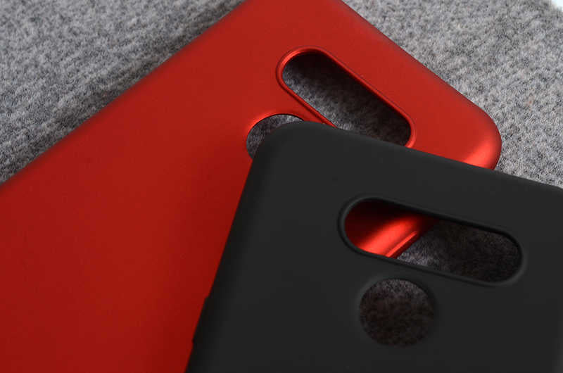 LG Q60 Kılıf Zore Premier Silikon Kapak Lacivert