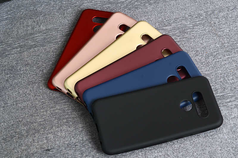 LG Q60 Kılıf Zore Premier Silikon Kapak Lacivert