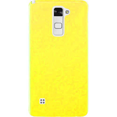 LG Stylus 2 Kılıf Zore Premier Silikon Kapak Sarı