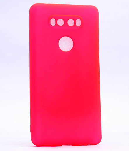 LG V20 Kılıf Zore Premier Silikon Kapak Pembe