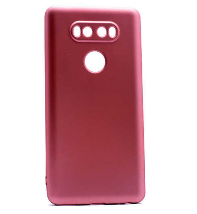 LG V20 Kılıf Zore Premier Silikon Kapak Rose Gold