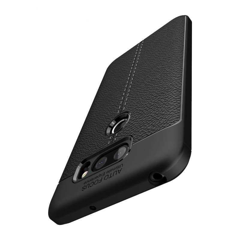 LG V30 Kılıf Zore Niss Silikon Kapak Lacivert