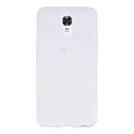 LG X Screen Kılıf Zore Süper Silikon Kapak Renksiz