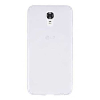 LG X Screen Kılıf Zore Süper Silikon Kapak Renksiz