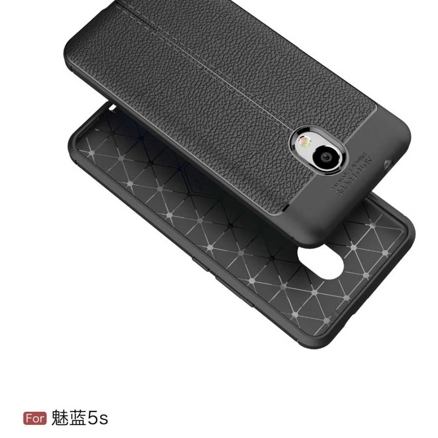 Meizu M5S Kılıf Zore Niss Silikon Kapak Siyah