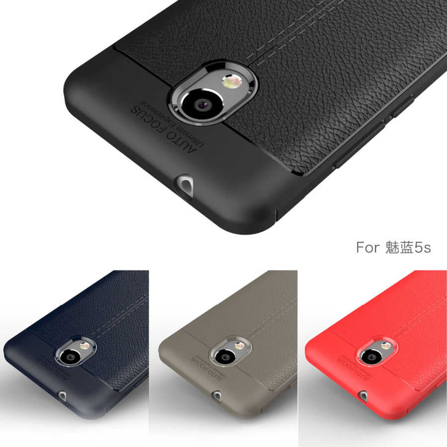 Meizu M5S Kılıf Zore Niss Silikon Kapak Siyah