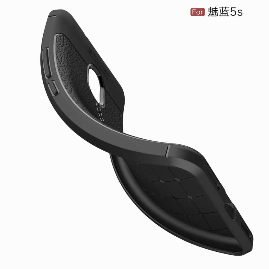 Meizu M5S Kılıf Zore Niss Silikon Kapak Siyah