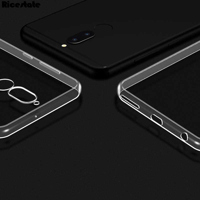 Meizu M6T Kılıf Zore Süper Silikon Kapak Renksiz