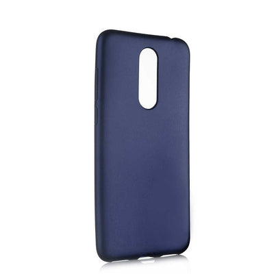 Meizu M6T Kılıf Zore Premier Silikon Kapak Lacivert