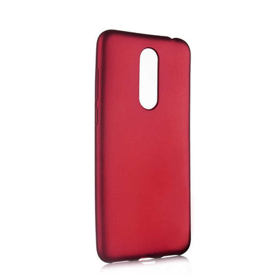 Meizu M6T Kılıf Zore Premier Silikon Kapak Mürdüm