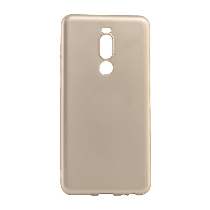 Meizu Note 8 Kılıf Zore Premier Silikon Kapak Gold