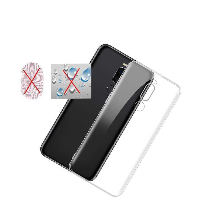 Meizu X8 Kılıf Zore Süper Silikon Kapak Renksiz