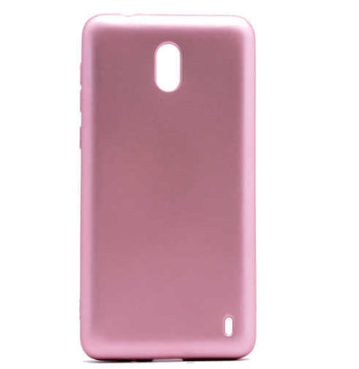 Nokia 2 Kılıf Zore Premier Silikon Kapak Rose Gold