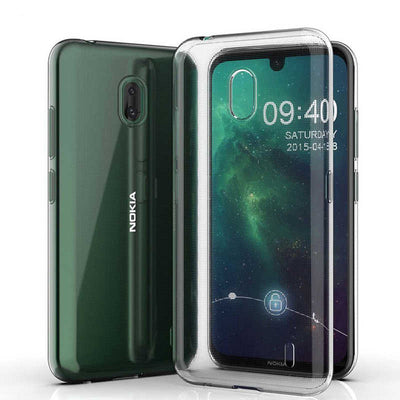 Nokia 2.2 Kılıf Zore Süper Silikon Kapak Renksiz
