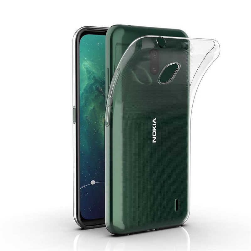 Nokia 2.2 Kılıf Zore Süper Silikon Kapak Renksiz