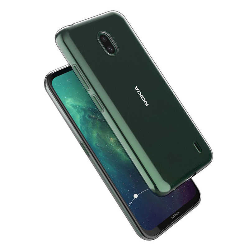 Nokia 2.2 Kılıf Zore Süper Silikon Kapak Renksiz