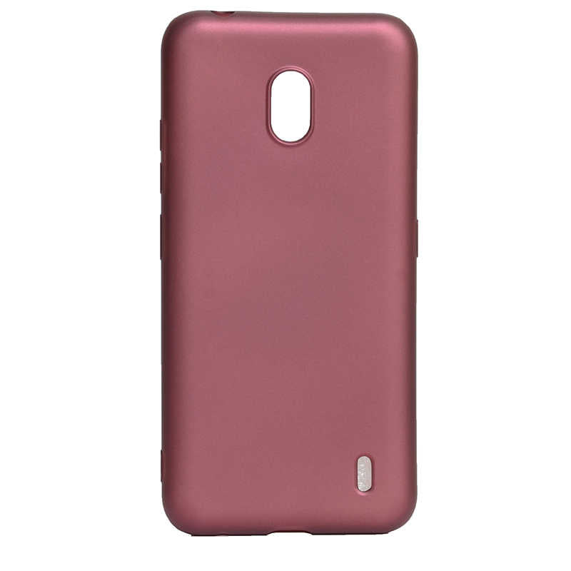 Nokia 2.2 Kılıf Zore Premier Silikon Kapak Mürdüm