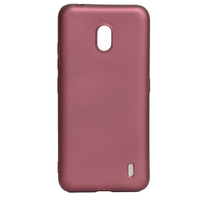 Nokia 2.2 Kılıf Zore Premier Silikon Kapak Mürdüm