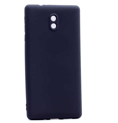 Nokia 3 Kılıf Zore Premier Silikon Kapak Siyah