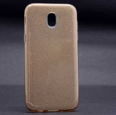 Nokia 5 Kılıf Zore Shining Silikon Gold