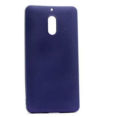 Nokia 6 Kılıf Zore Premier Silikon Kapak Lacivert