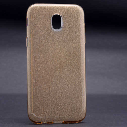 Nokia 6 Kılıf Zore Shining Silikon Gold