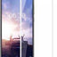 Nokia X6 Zore Kenarları Kırılmaya Dayanıklı Cam Ekran Koruyucu Beyaz
