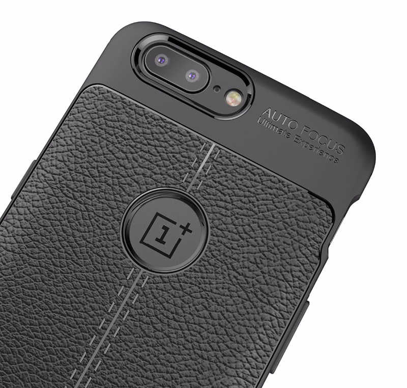 One Plus 5 Kılıf Zore Niss Silikon Kapak Kırmızı