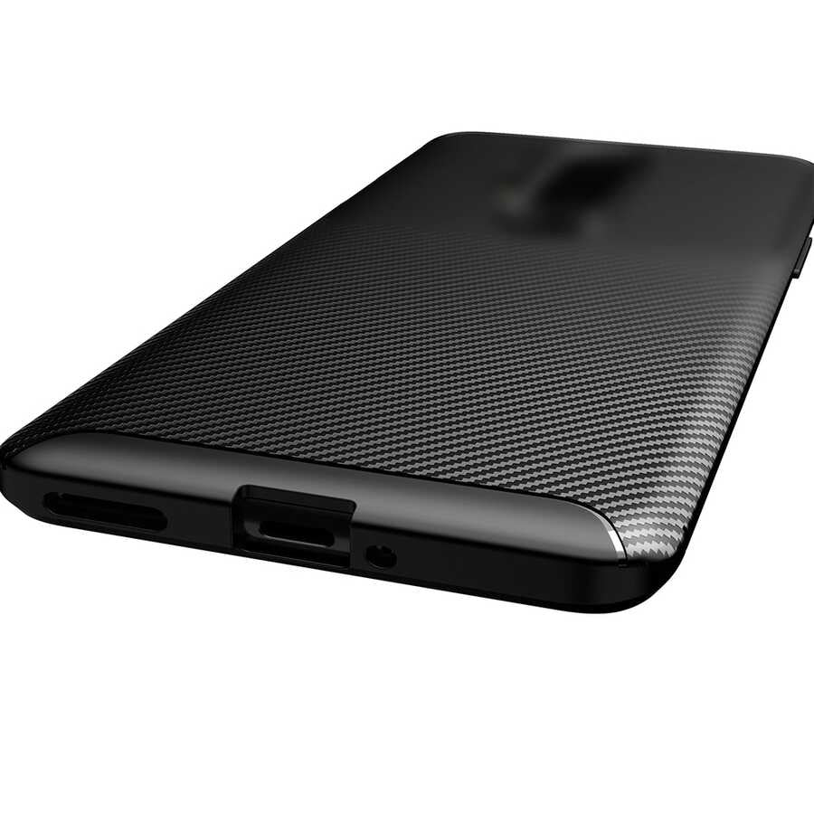 One Plus 8 Pro Kılıf Zore Negro Silikon Kapak Siyah
