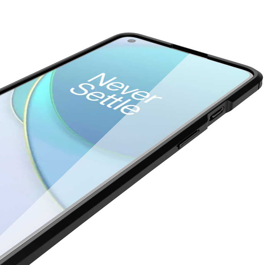 One Plus 9 Kılıf Zore Niss Silikon Kapak Kırmızı