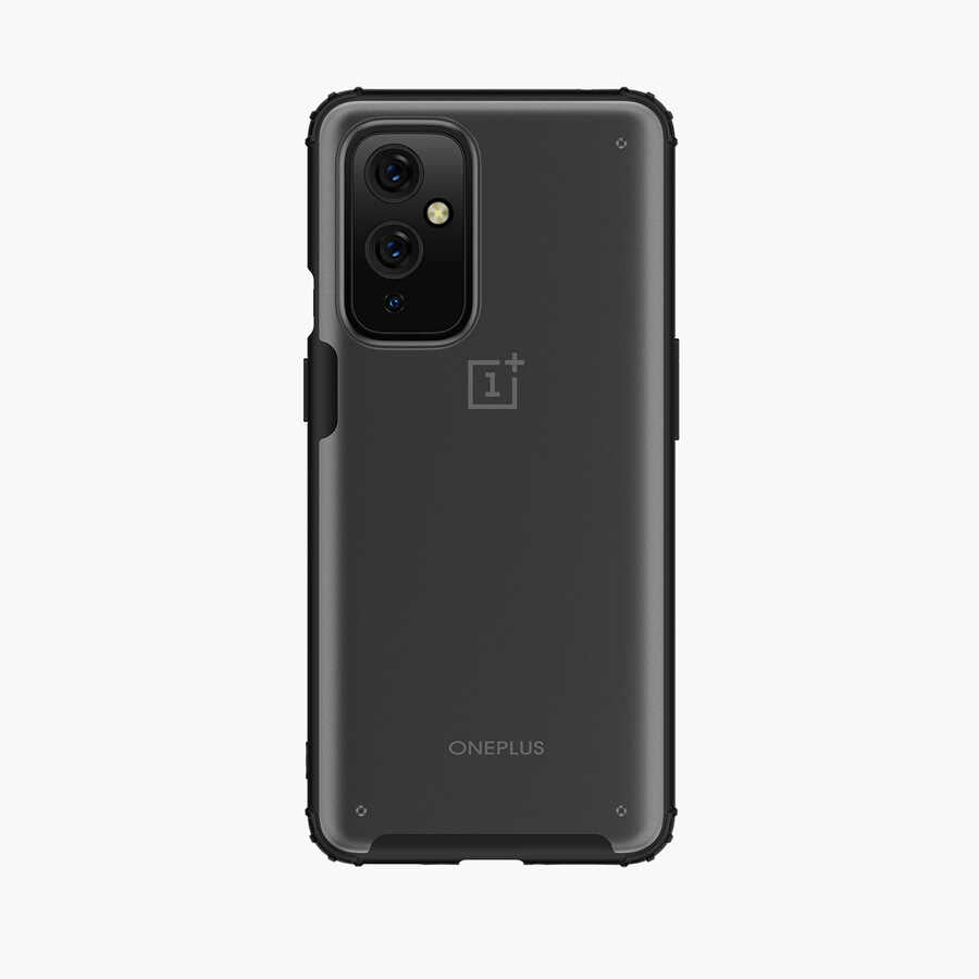 One Plus 9 Kılıf Zore Volks Kapak Lacivert