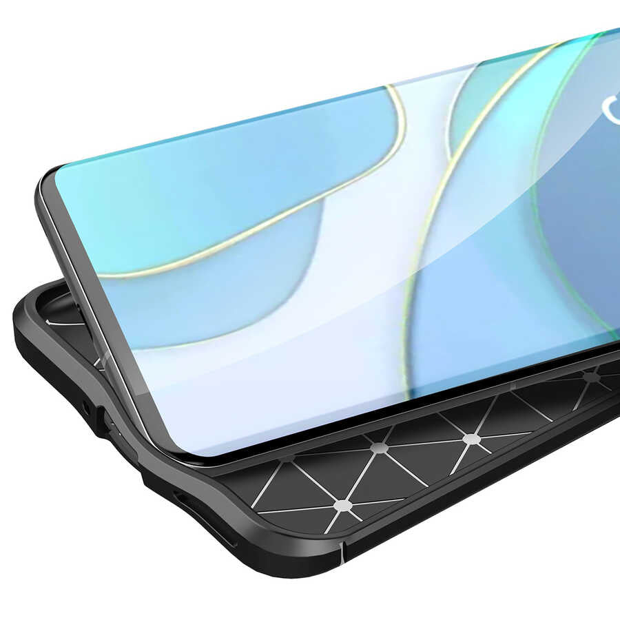 One Plus 9 Pro Kılıf Zore Niss Silikon Kapak Kırmızı