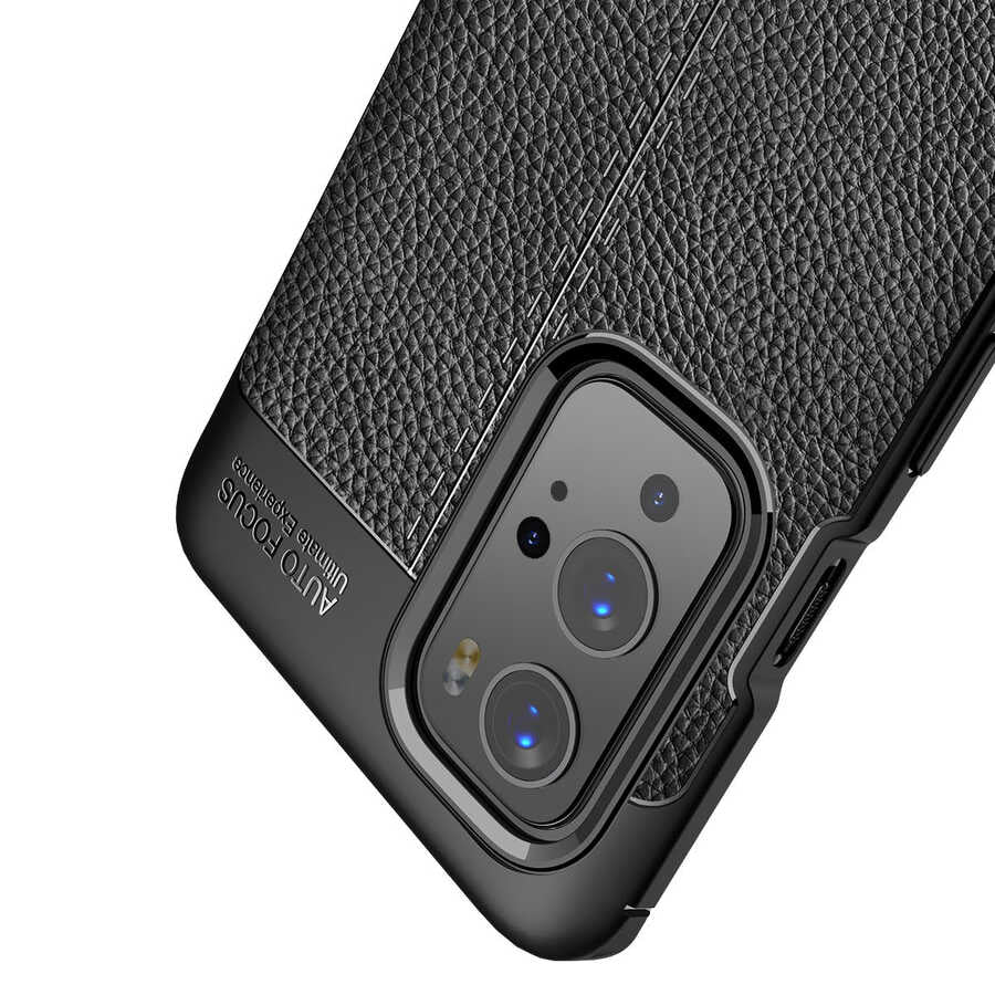 One Plus 9 Pro Kılıf Zore Niss Silikon Kapak Lacivert