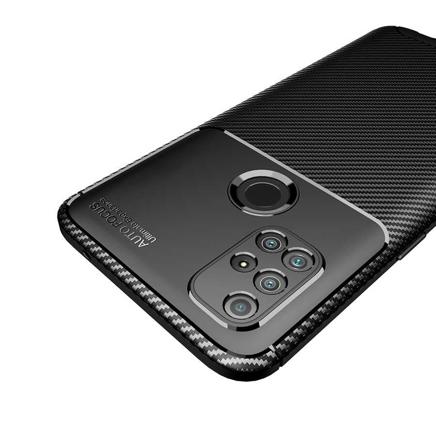 One Plus Nord N10 5G Kılıf Zore Negro Silikon Kapak Lacivert