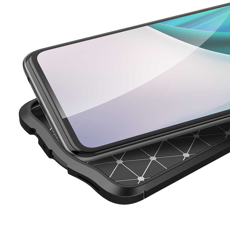 One Plus Nord N10 5G Kılıf Zore Niss Silikon Kapak Lacivert