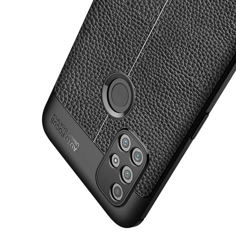 One Plus Nord N10 5G Kılıf Zore Niss Silikon Kapak Lacivert