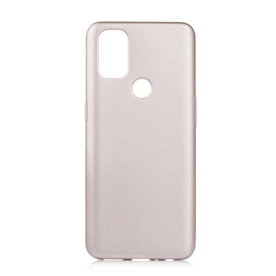 One Plus Nord N10 5G Kılıf Zore Premier Silikon Kapak Gold