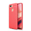 Oppo A12 Kılıf Zore Niss Silikon Kapak Kırmızı