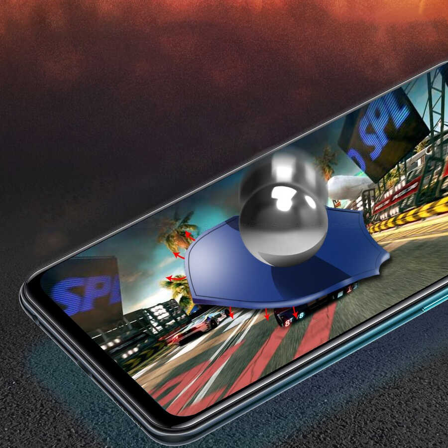 Oppo A16 Davin Seramik Ekran Koruyucu Siyah