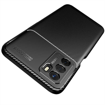 Oppo A16 Kılıf Zore Negro Silikon Kapak Lacivert