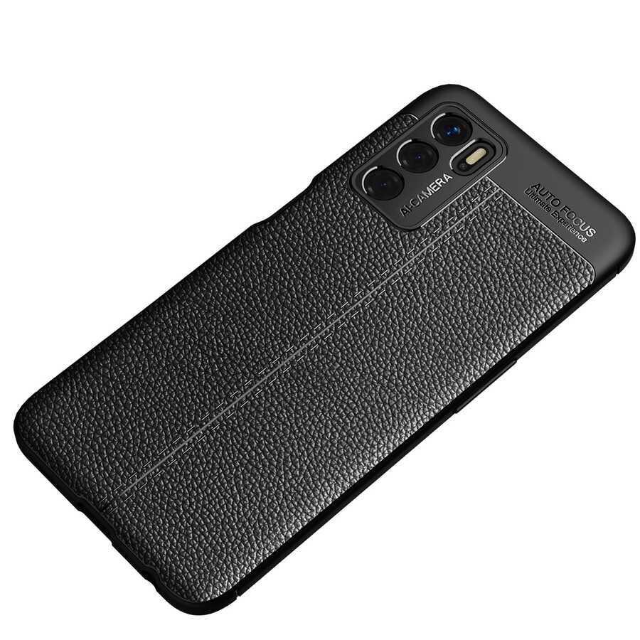 Oppo A16 Kılıf Zore Niss Silikon Kapak Lacivert