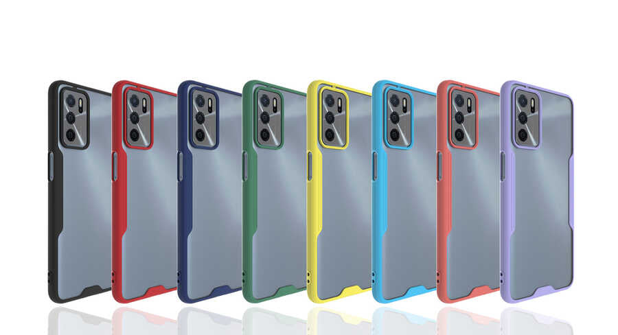 Oppo A16 Kılıf Zore Parfe Kapak Pembe