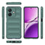 Oppo A3 Kılıf Esnek TPU Oyuklu Arka Yüzey Tasarımlı Zore Etnik Silikon Kapak Lacivert
