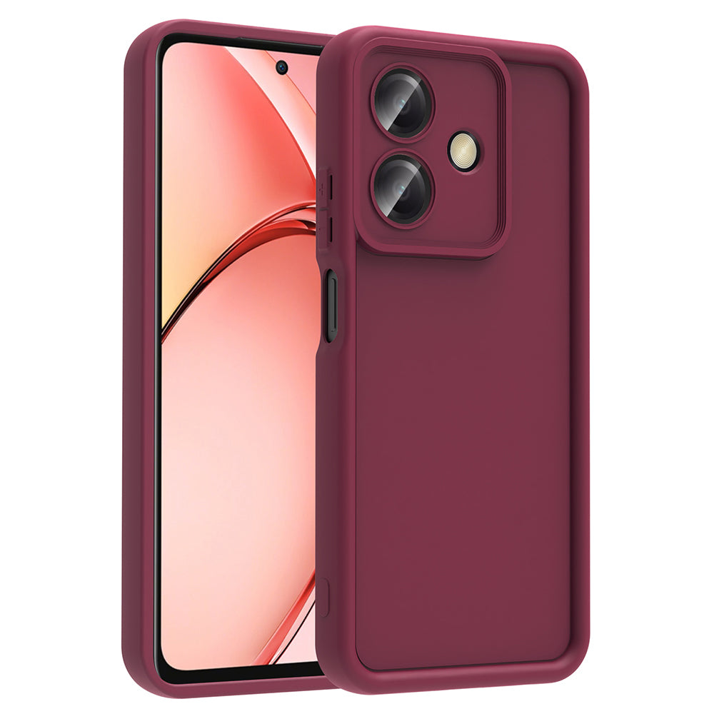 Oppo A3 Kılıf Kamera Korumalı Zore Ananas Kapak Siyah