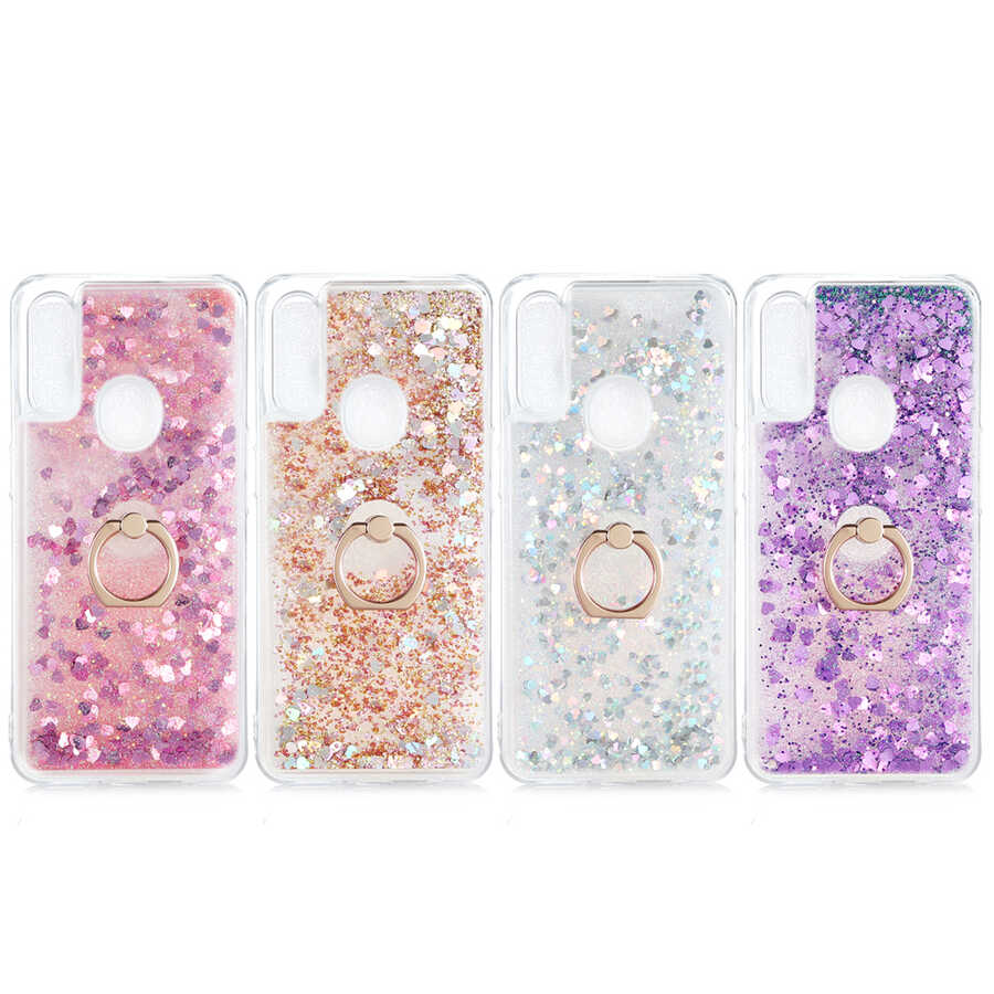 Oppo A31 Kılıf Zore Milce Kapak Gümüş