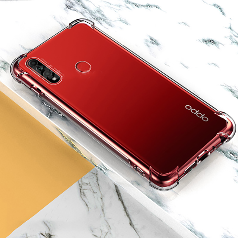 Oppo A31 Kılıf Zore Nitro Anti Shock Silikon Renksiz